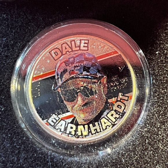 Dale Earnhardt Sr Colorized 2001 North Carolina First Flight State Quarter w Box - Picture 3 of 4